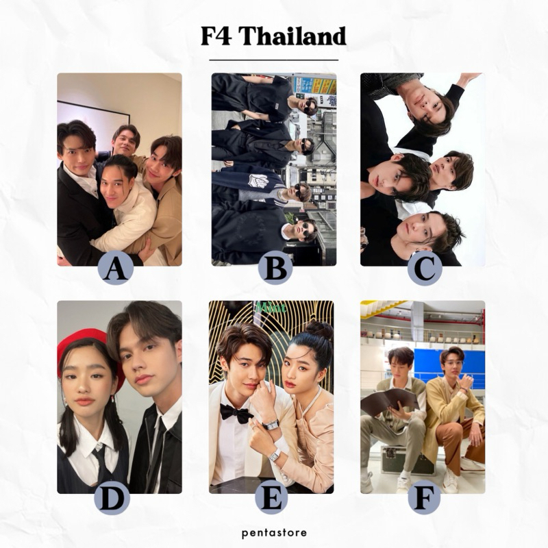 Jual High School Frenemy F4 Thailand Photocard | Sky Wingravee