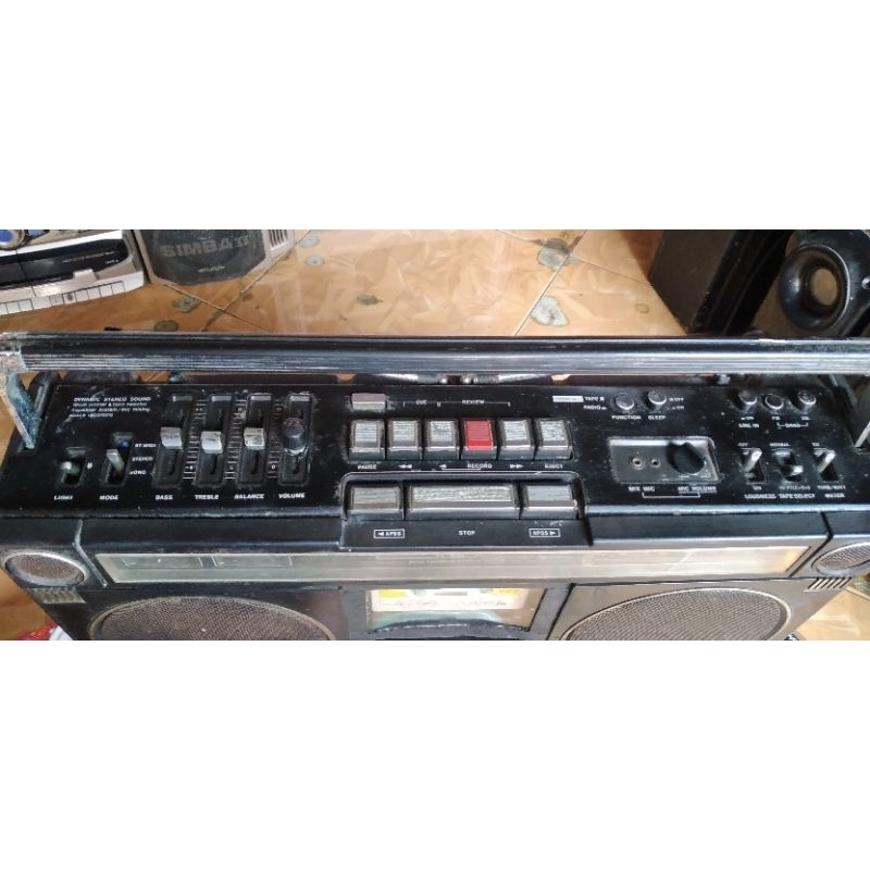 Jual Radio Tape SHARP jadul modif FM TUNER normal gelombang peka ...