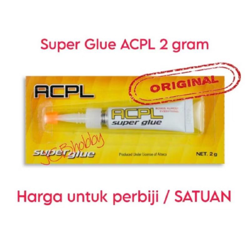 Jual Lem Alteco ACPL Super Glue 2 Gr | Shopee Indonesia