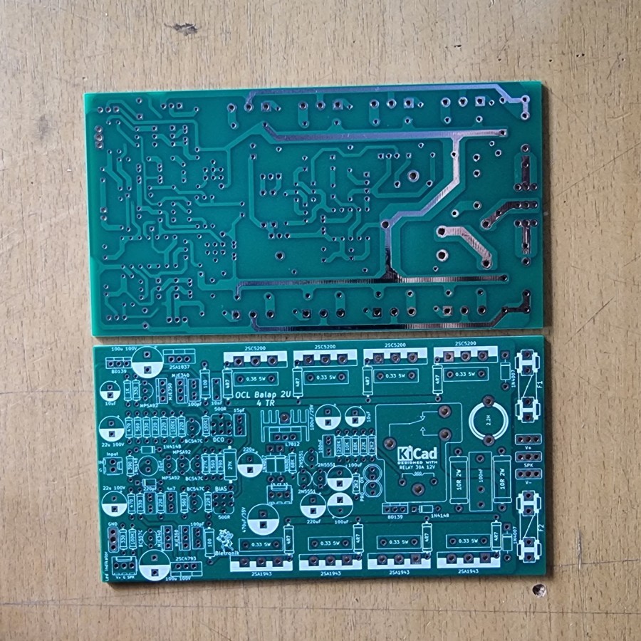 Jual PCB OCL BALAP Amp 2U With TR Final Dauble Layer | Shopee Indonesia