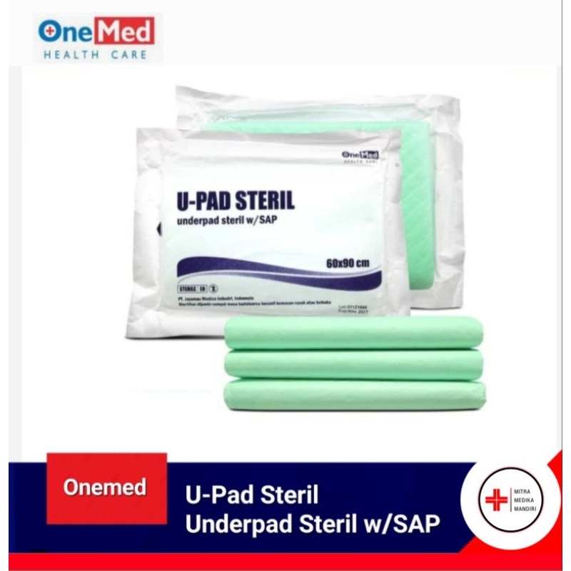 Jual Onemed Underpad Steril 60x90cm U Pad Steril Per pcs | Shopee Indonesia