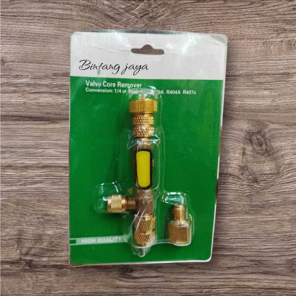 Jual valve core remover alat cabut buka pentil Ac R22 R32 R410 R134 ...