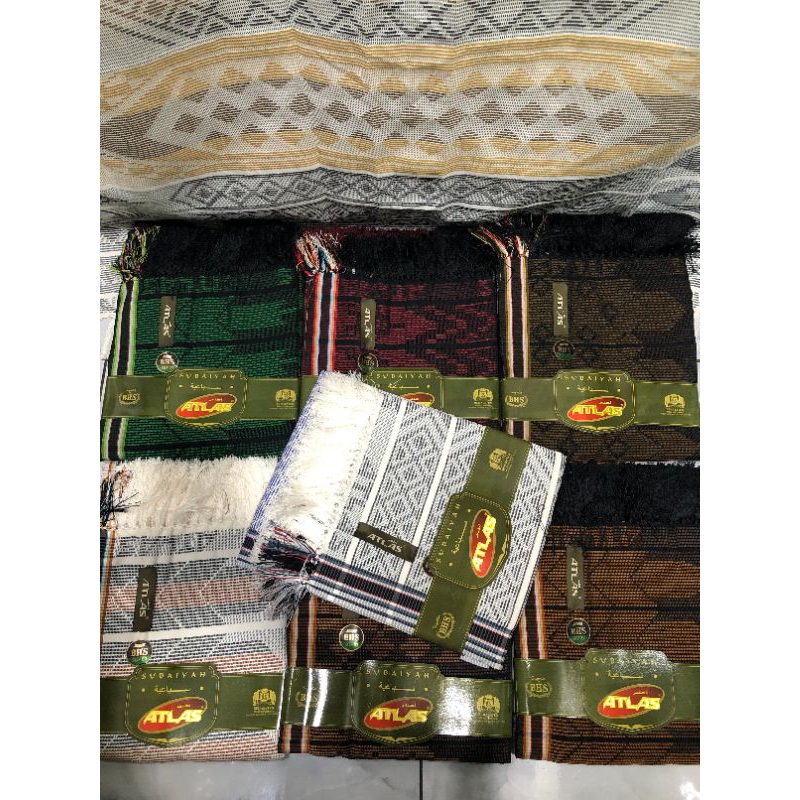 Jual Surban ATLAS SGF 01 SUBAIYAH Sorban Atlas Subaiyah Motif sulam ...