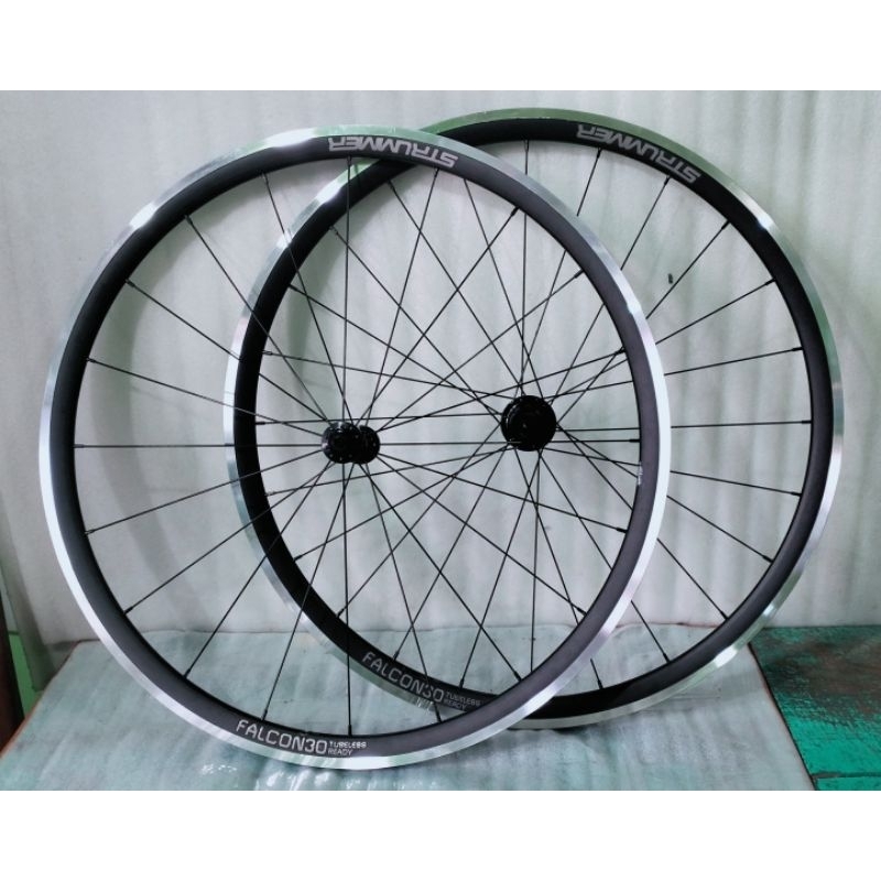 Jual Wheelset Strummer HR10 4 pawls 700c Rim brake rims strummer Falcon ...