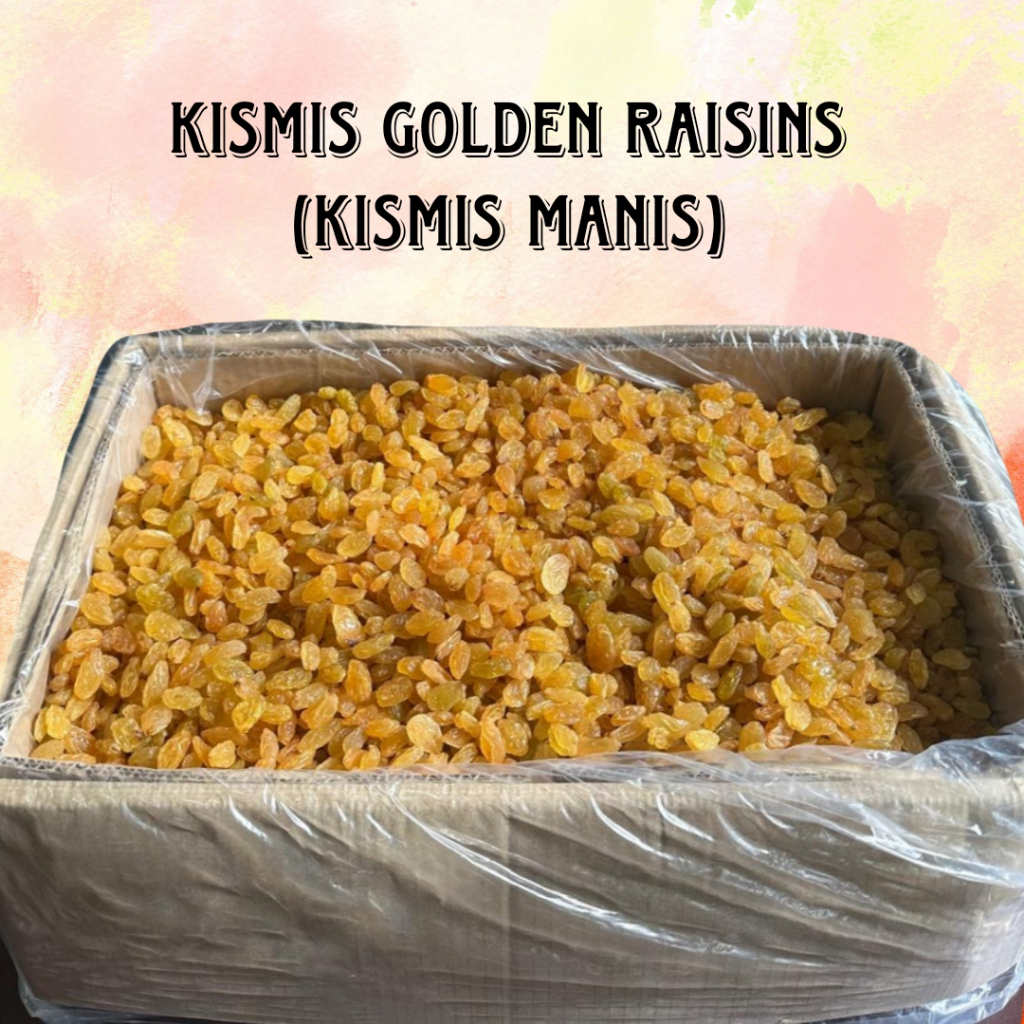 Jual Kismis Manis Mutiara Premium Golden Raisin kemasan Repack | Shopee ...