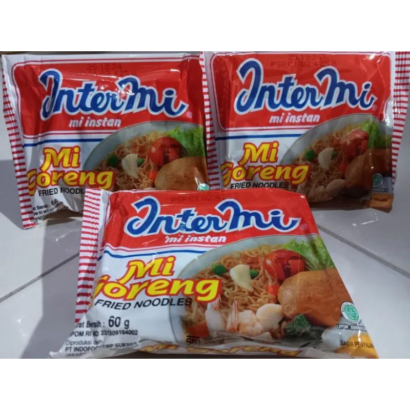 Jual 1 DUS INTERMIE INTER MIE KARTON 40 BUNGKUS-Intermie Goreng 1 Dus ...