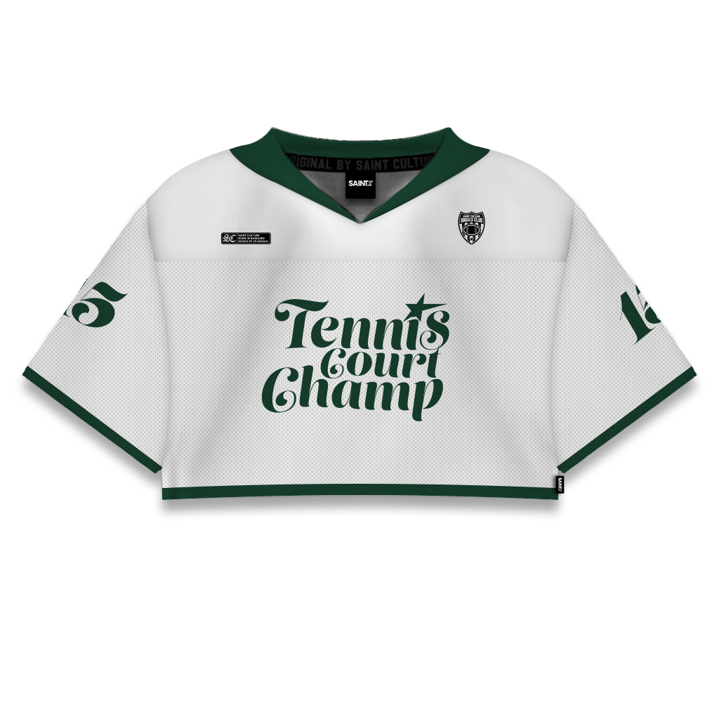 Jual Saint Culture / Court Crop Tee 15 / Crop Top Jersey Vintage ...