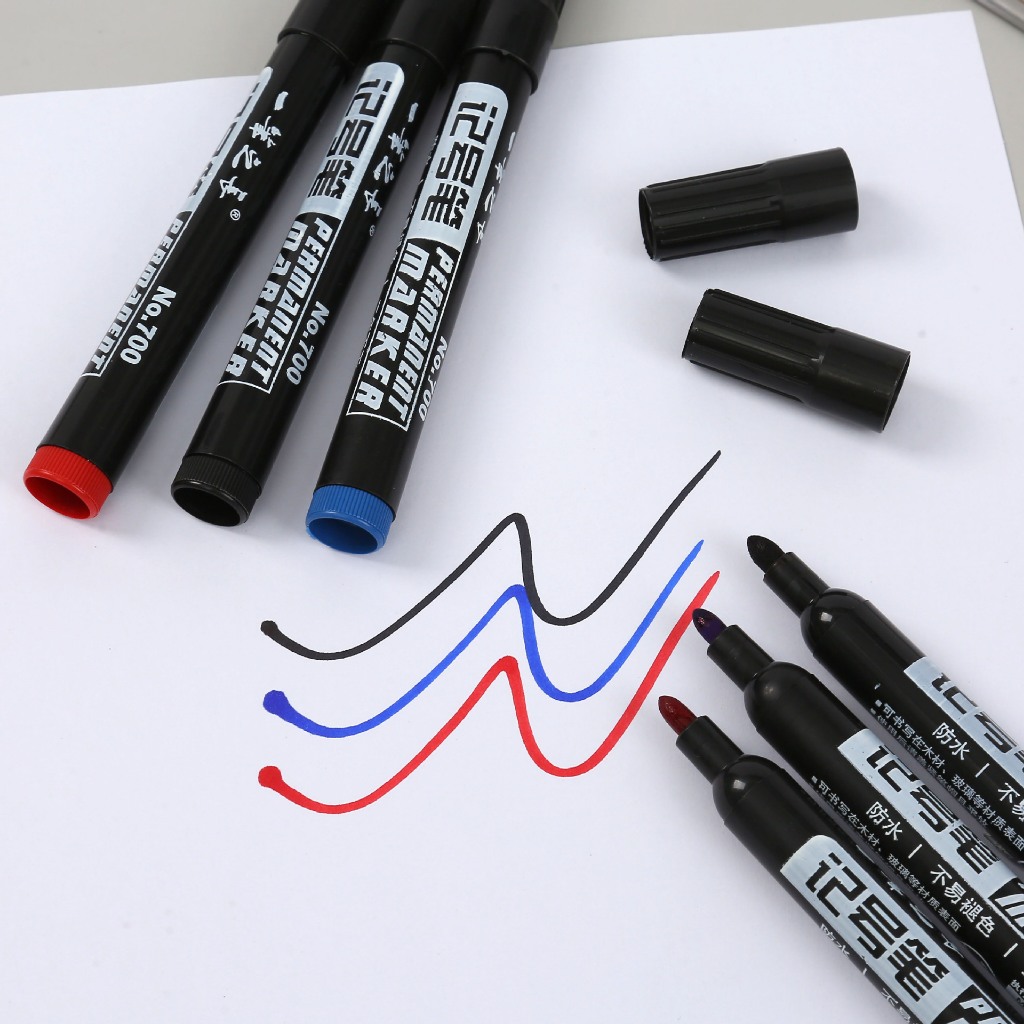 Jual Spidol Permanent Marker Permanen Tahan Air Alat Tulis Spidol