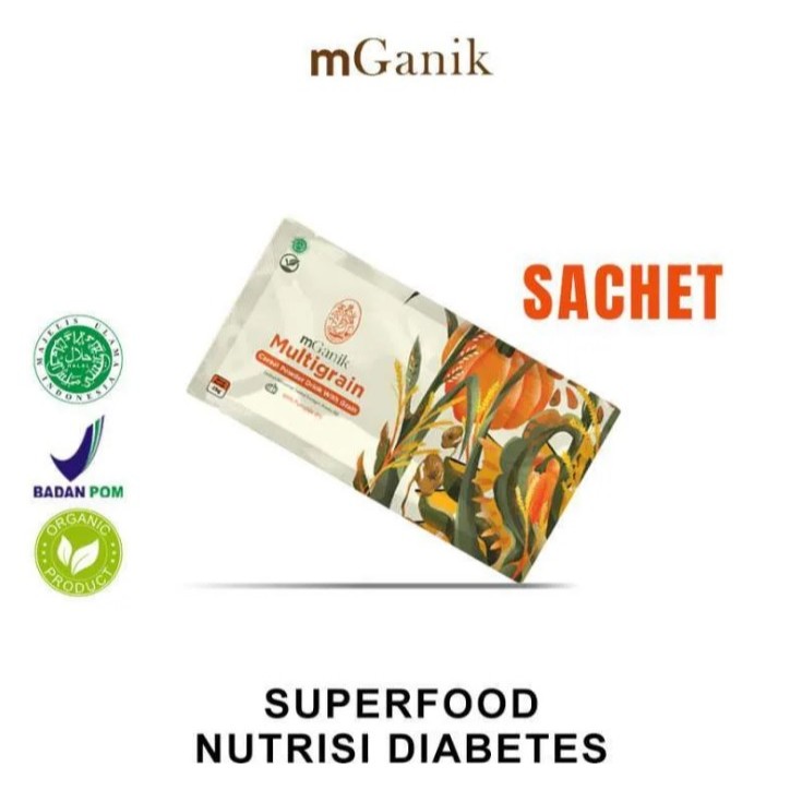 Jual MGANIK MULTIGRAIN ORIGINAL 1 SACHET(PER SACHET) | Shopee Indonesia