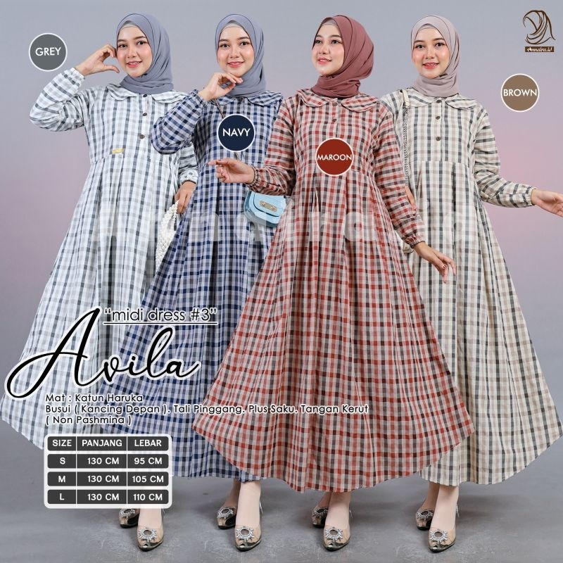 midi dress kancing tangan 3 Promo Hanami Premium Silk / Dress Lengan Pendek Tali Pinggang Variasi - Black, Regular - Kota Administrasi Jakarta Utara - Elroise.id Invisible zip closure Longdress chibi square gamis panjang
