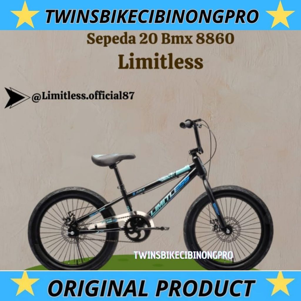 Jual Sepeda Bmx 20 LIMITLESS PREDATOR 8860 | Shopee Indonesia