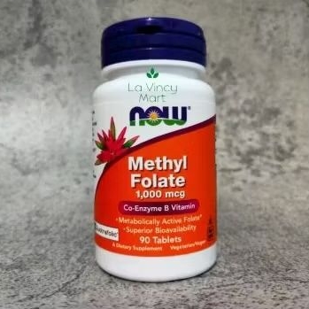 Jual Methyl Folate Now 1000 mcg (sudah dibuka) | Shopee Indonesia