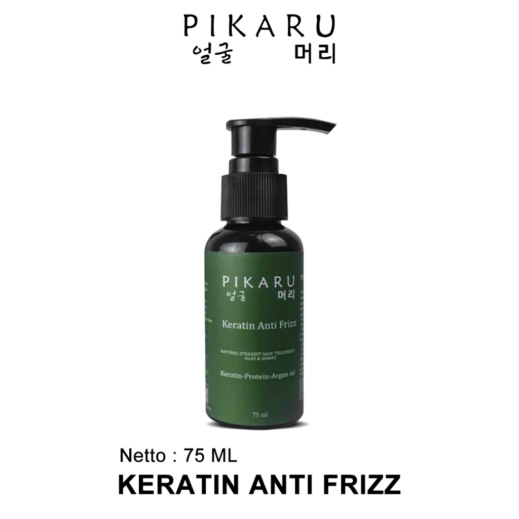 Jual Pikaru Keratin Treatment Anti Frizz 75ml - Perawatan Keratin ...