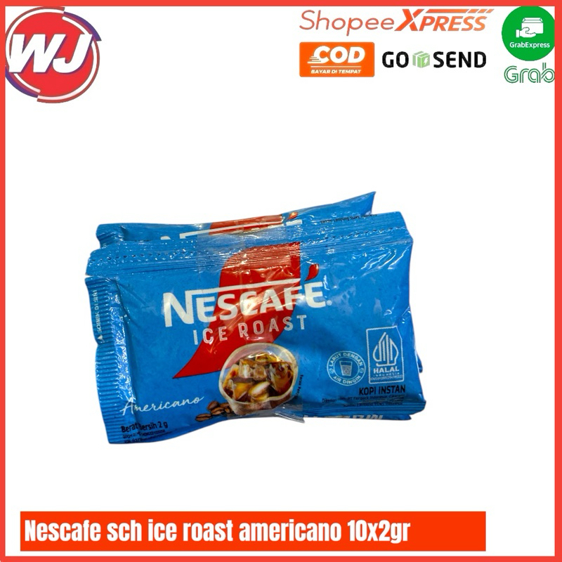 Jual NESCAFE SACHET ICE ROAST AMERICANO 10x2GR | Shopee Indonesia
