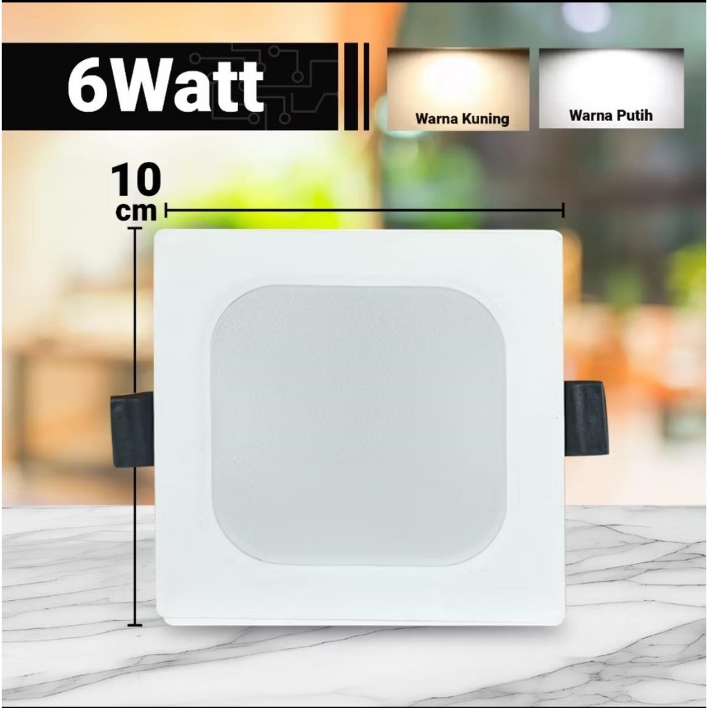 Jual Lampu Downlight LED Inbow 6W 9W 12W 18W Downlight Panel LED Inbow ...