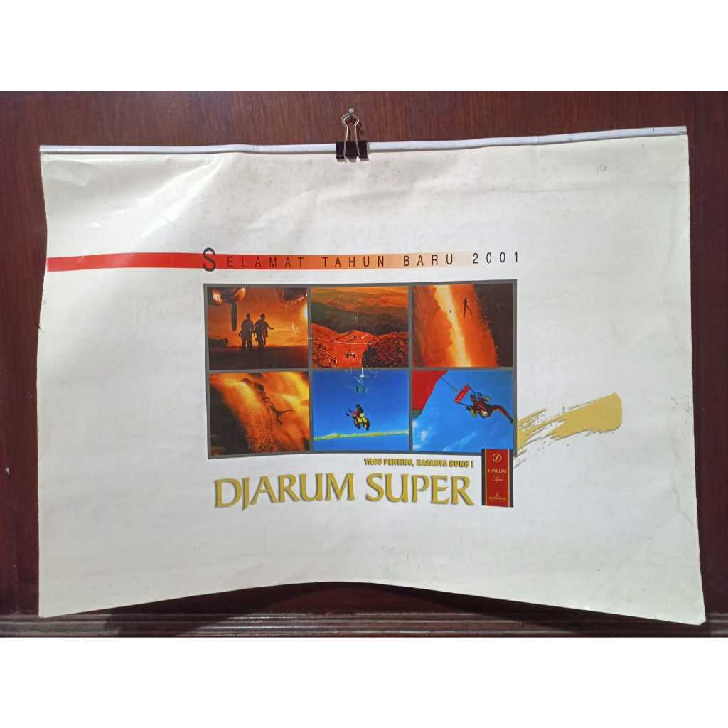 Jual Koleksi Langka Jadul Lawas Kalender Tahun 2001 Super Petualang