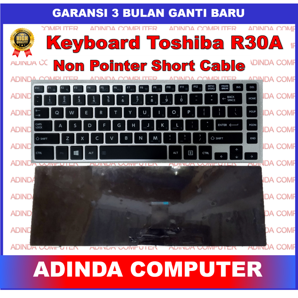 Jual Keyboard Toshiba R30 R30A R634 R734 TECRA Z40 Z40-A Z40-B107 R632 ...