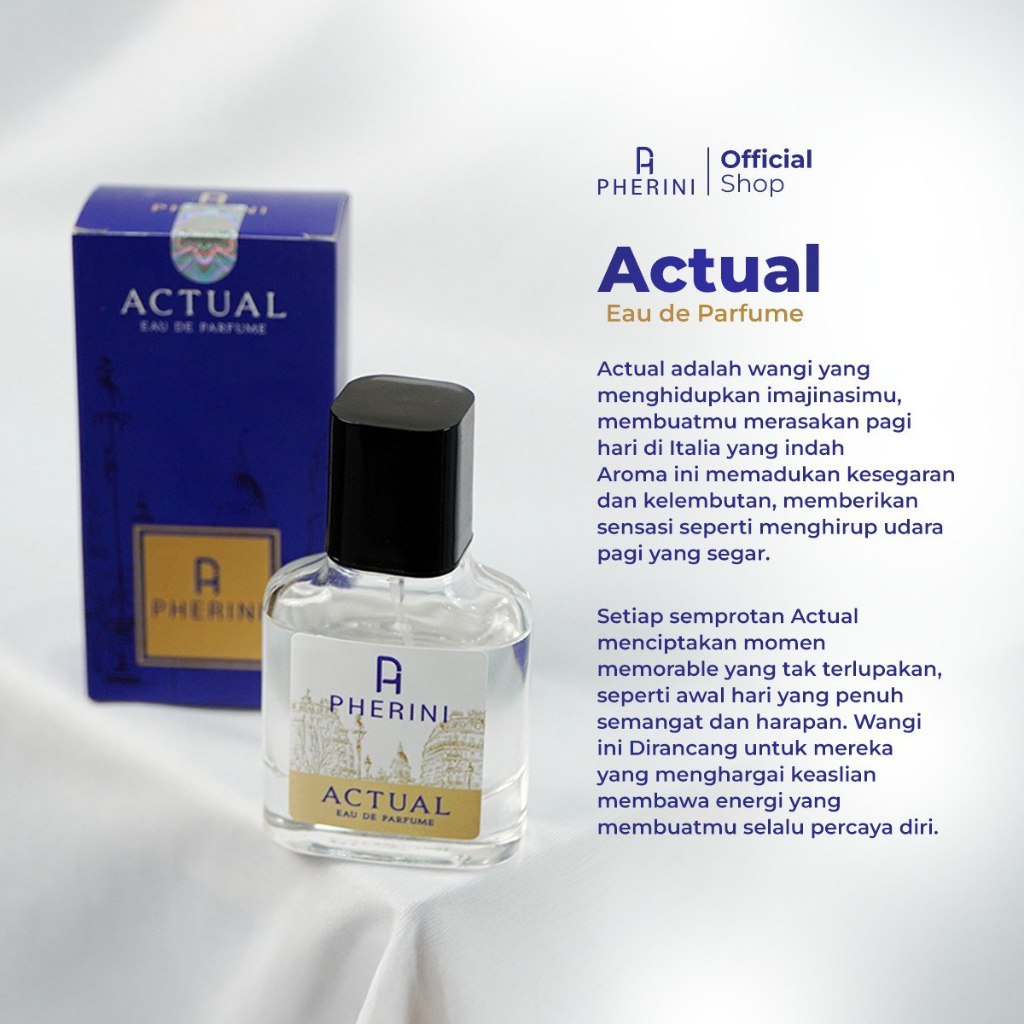 Jual [ Paket Bundling ] Pherini Actual Eau De Parfume & Pherini Armpit ...