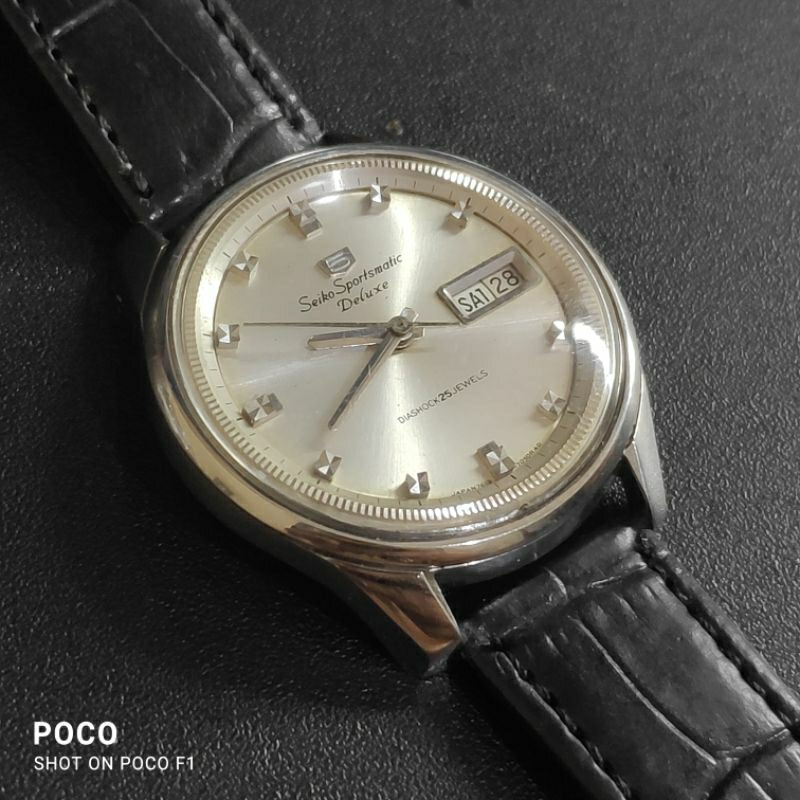SEIKO SPORTSMATIC DELUXE 25J 7619-7070 Circa 1966
