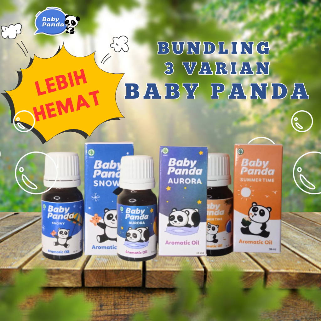 Jual BABY PANDA AROMATIC OIL | BELI 3 LEBIH HEMATT | Shopee Indonesia