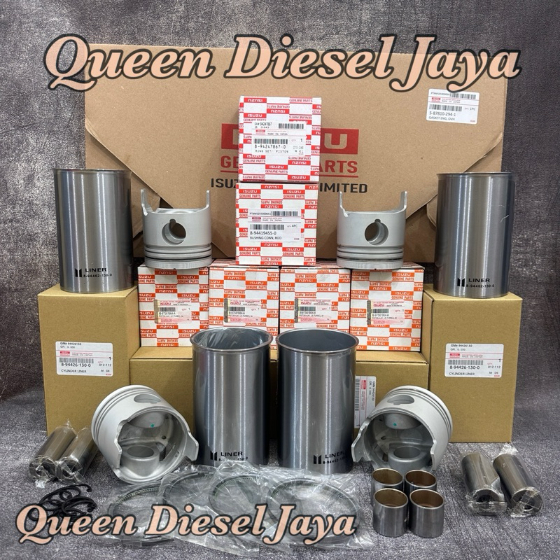 Jual Paket Overhaul / Paket Liner Set / Liner+Piston+Ring Piston ...