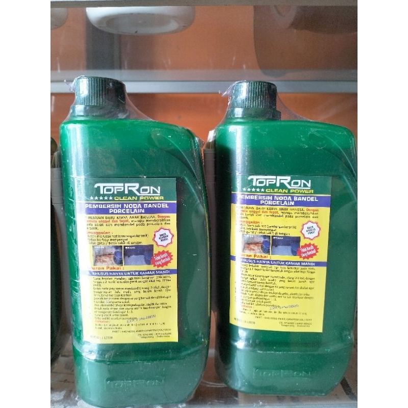 Jual TOPRON CLEAN POWER PEMBERSIH NODA BANDEL PORCELAIN,PEMBERSIH KAMAR ...