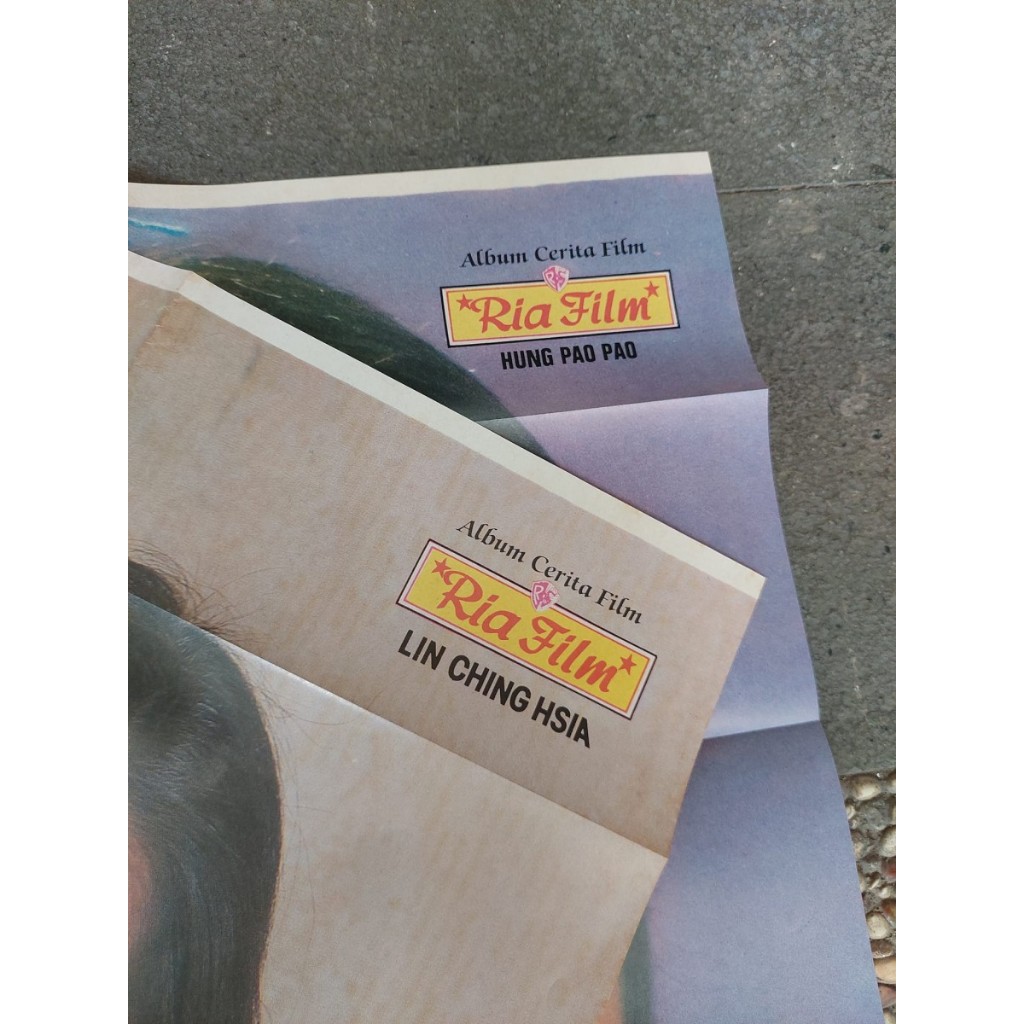 Jual poster kertas ria film 2 lembar hung pao pao lin ching hsia ...