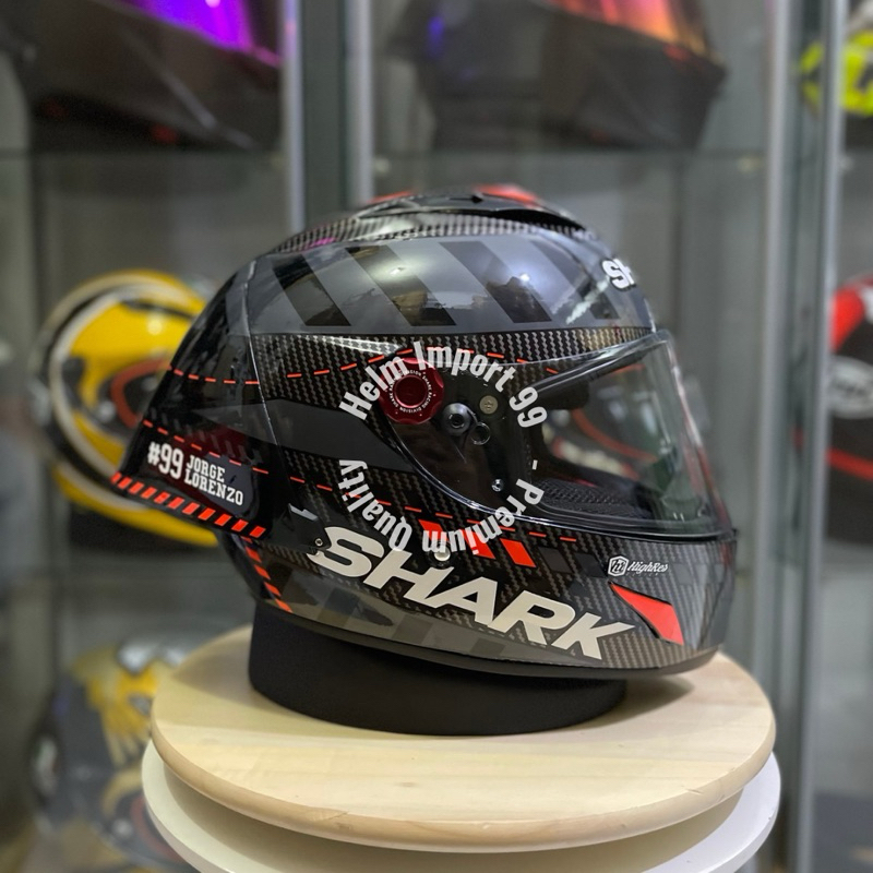 Jual HELM SHARK RACE R PRO GP GORGE LORENZO WINTERTEST RED 1:1