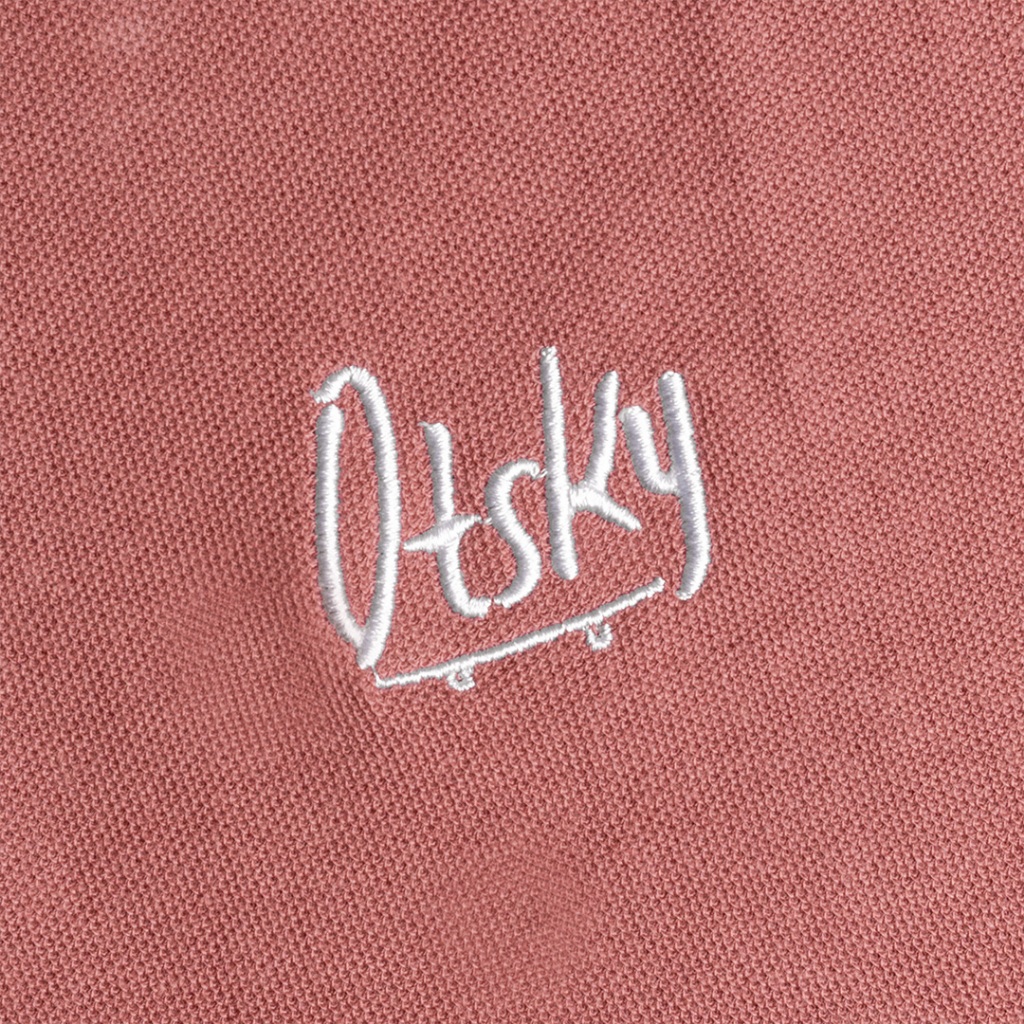 Jual Otsky Polo Shirt Pria Peach Kerah Series | Shopee Indonesia