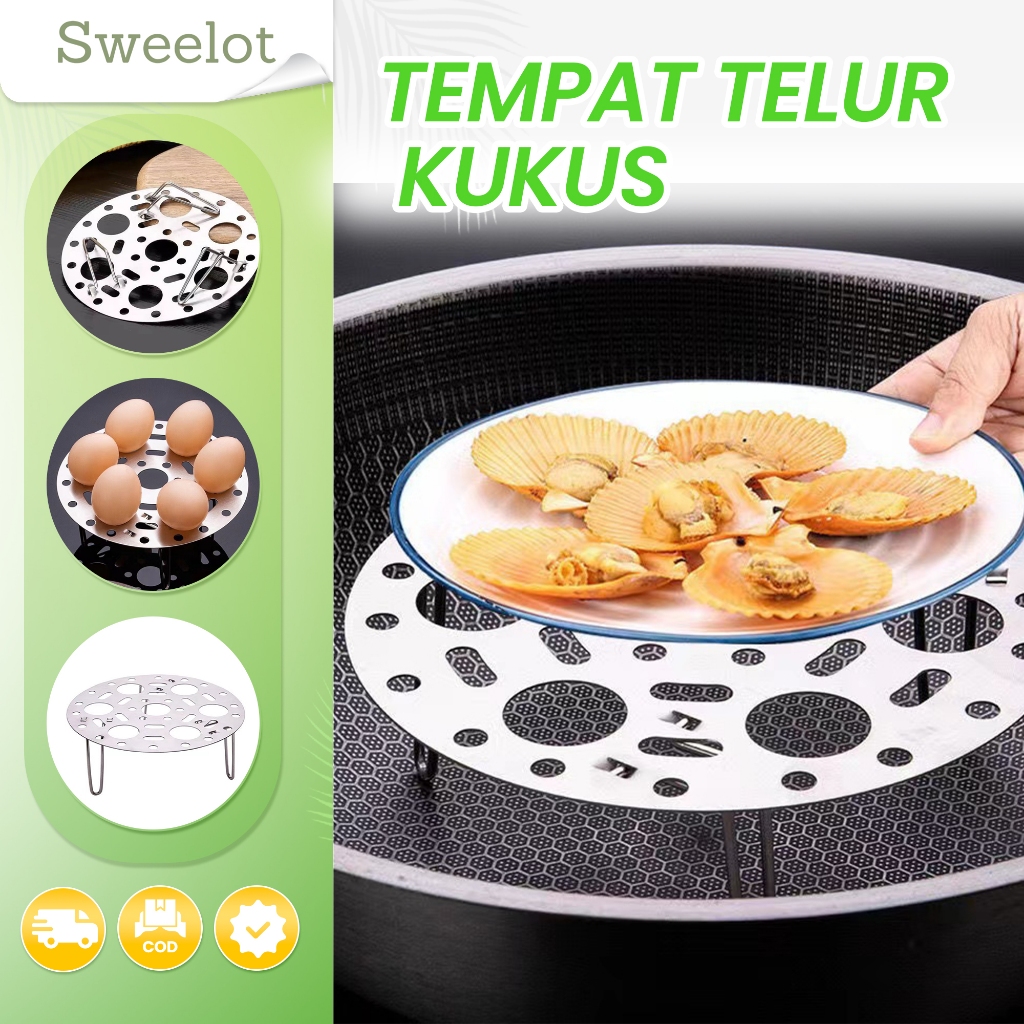 Jual Rak kukusan rak telur kukus 316 stainless steel rumah tangga ...
