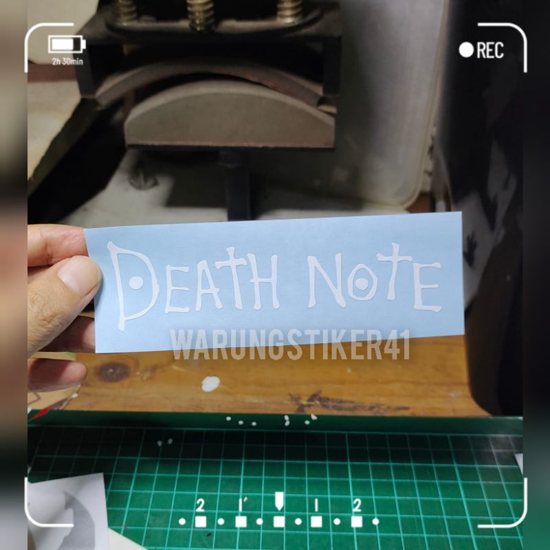Jual stiker death note sticker keren berkualitas | Shopee Indonesia