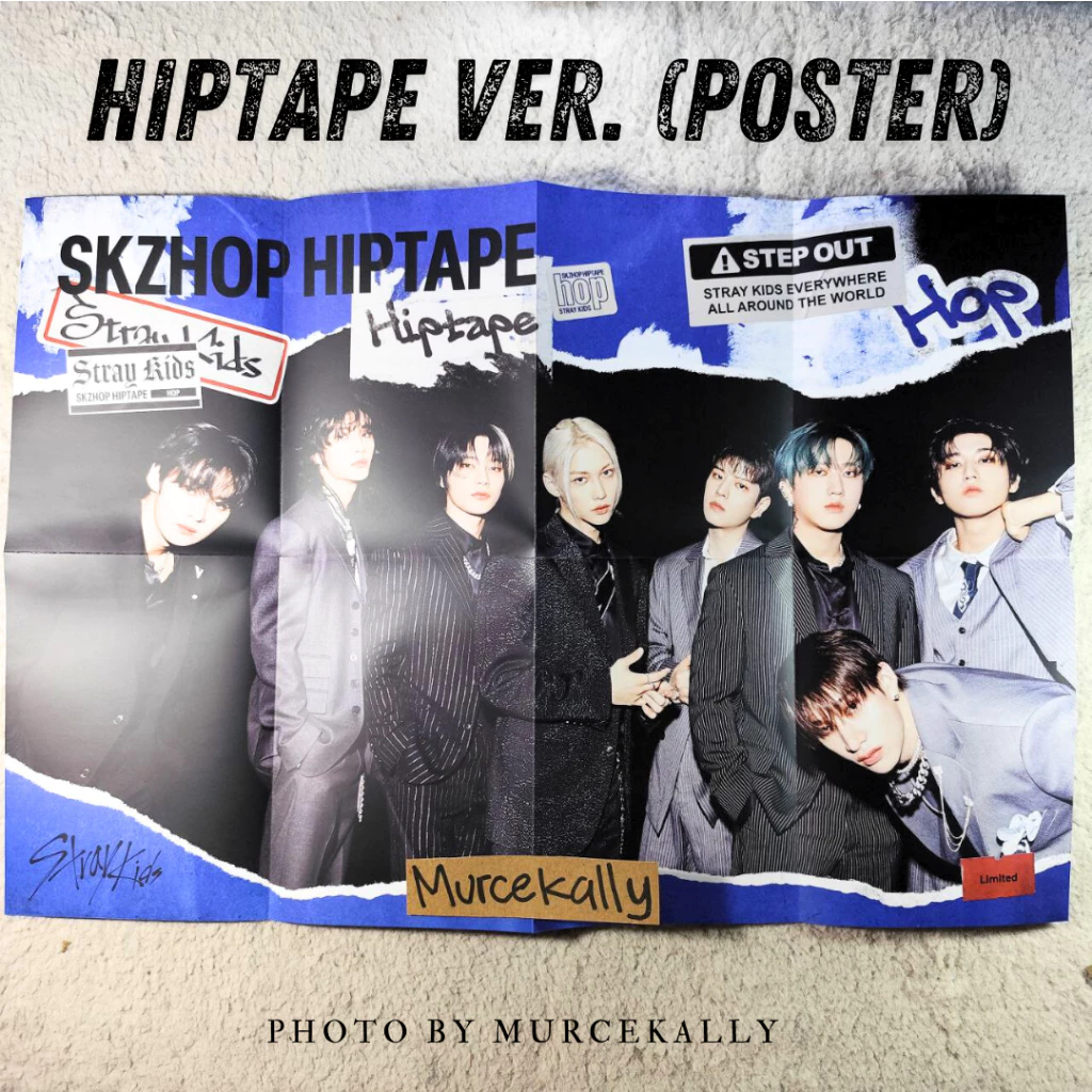 Album Sealed STRAY KIDS SKZHOP HIPTAPE Versi Tanpa Web Benefit