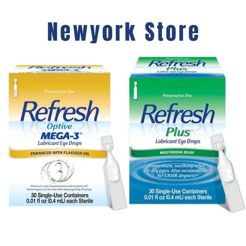 Jual Refresh Lubricant Eye Drops Optive Mega-3 dan Plus Moisturizing ...