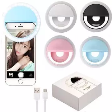Lampu Selfie Ring Light Flash Ringlight Led Charm Eyes Cantik Jelita