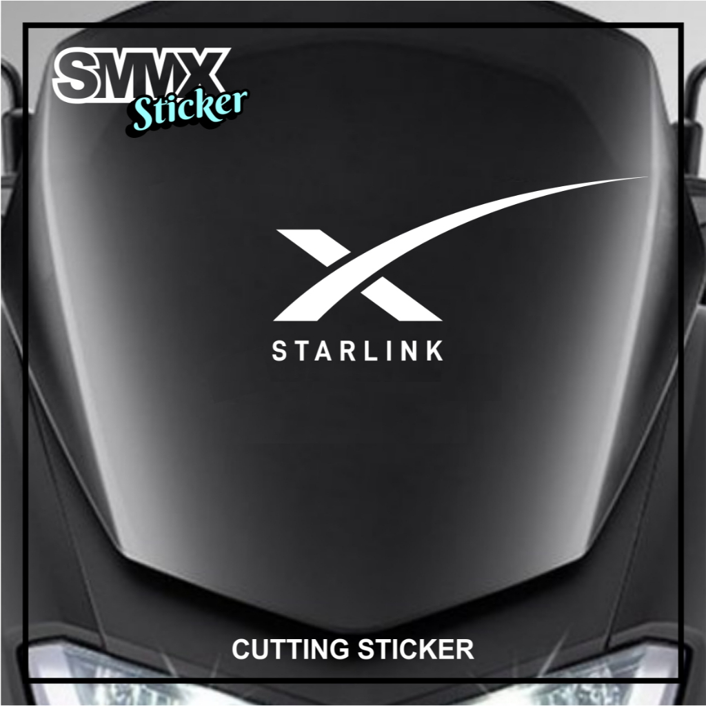 Jual Cutting Sticker Stiker Internet Starlink | Shopee Indonesia