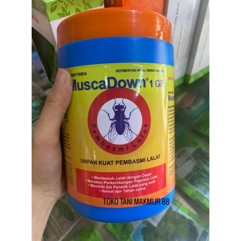 Jual muscadown musca down 500 gram - obat lalat tabur ampuh sangat ...