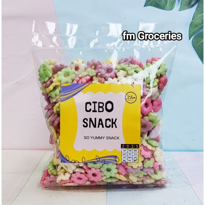 Jual Snack Ribut Ajisan sakura warna 200gr | halal snack | Shopee Indonesia
