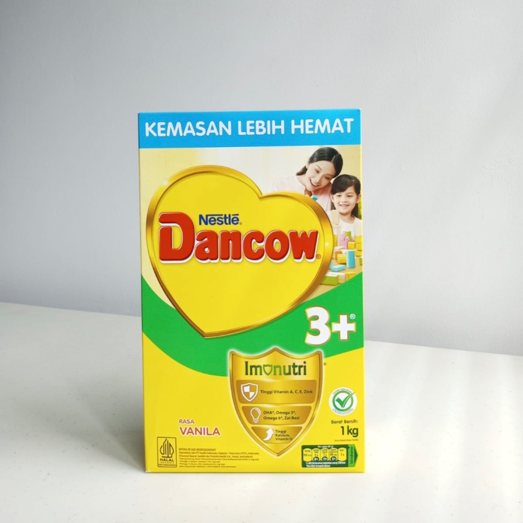 Jual Nestle Dancow 3+ Rasa Vanilla 1kg | Shopee Indonesia