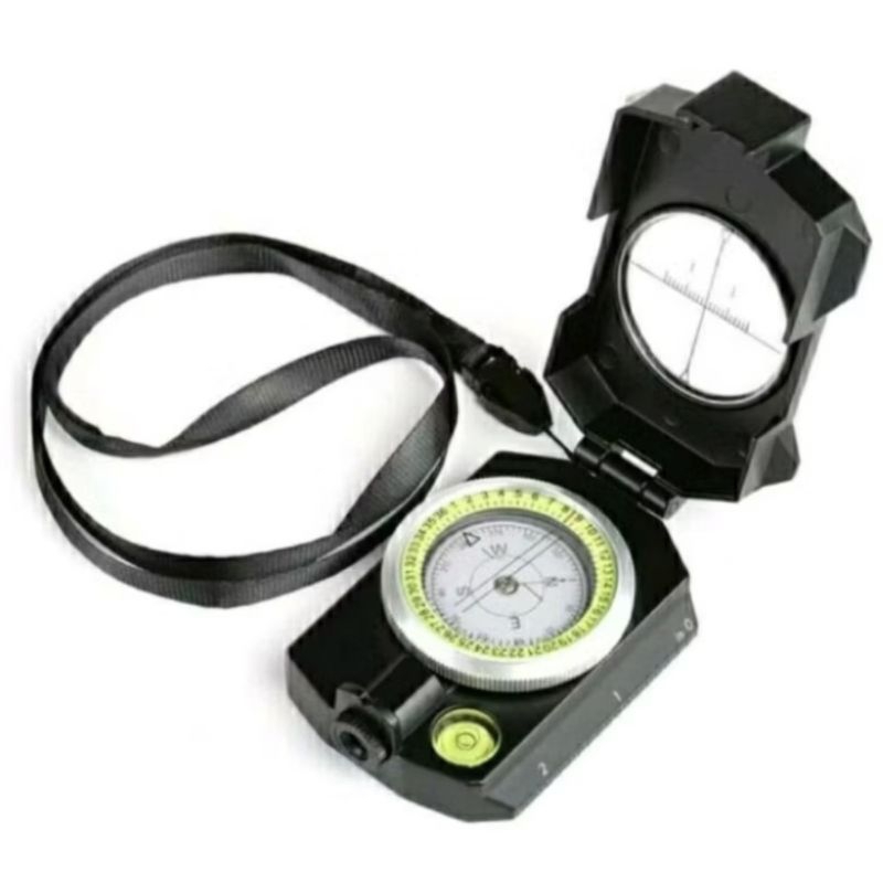Jual kompas lensatic kompas full metal compas S100 compas camping ...