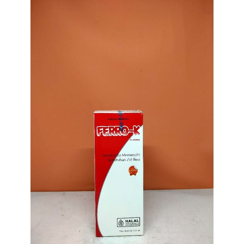 Jual FERRO K SIRUP 120 ML VITAMIN BAYI | Shopee Indonesia