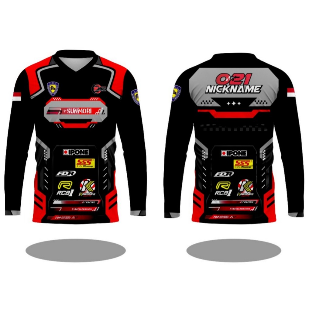 Jual Jersey Kaos Team Racing Motor Balap Full Printing, Jersey Kaos ...