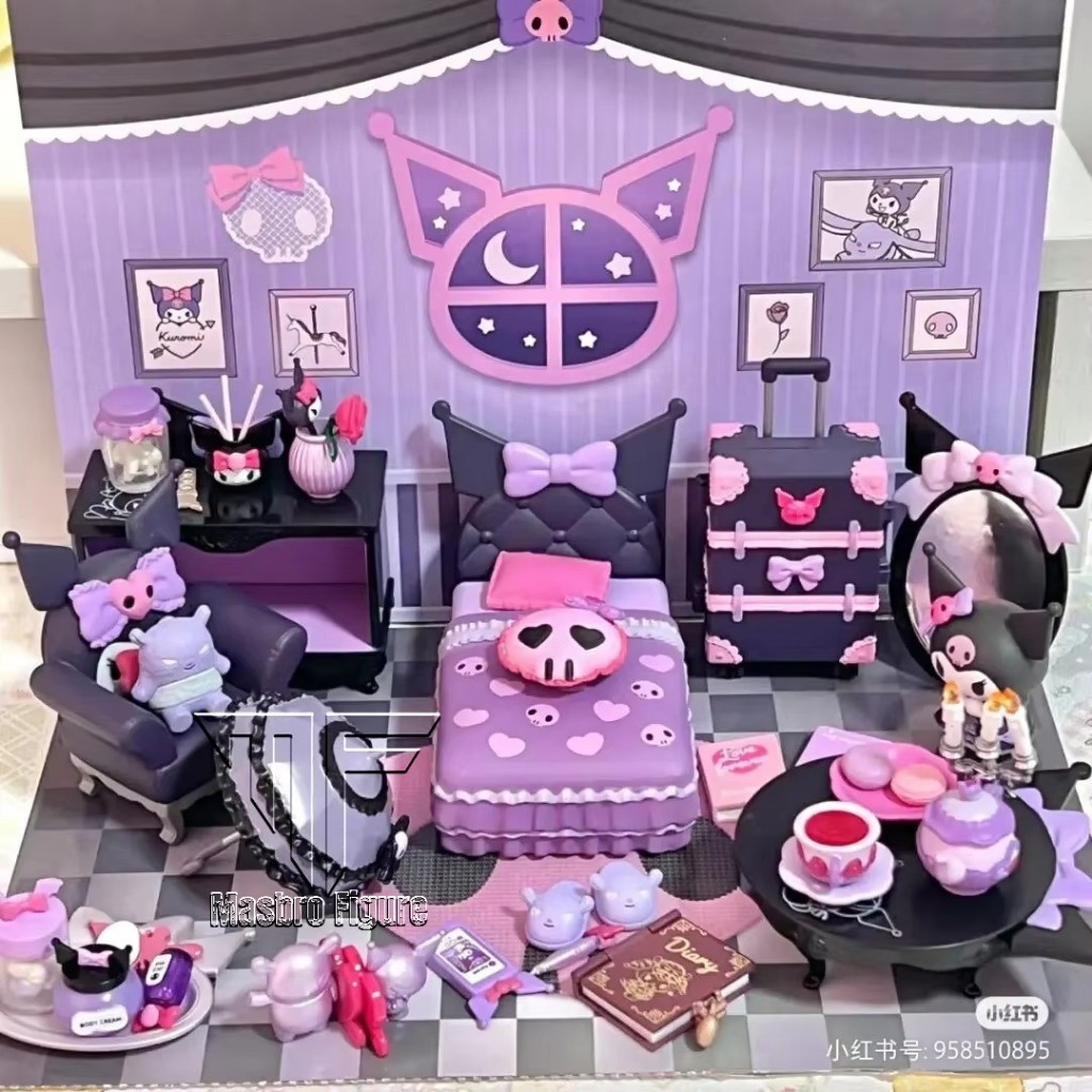 Jual Sanrio Kuromi Gothic Room Series Re-Ment Box Set | Shopee Indonesia
