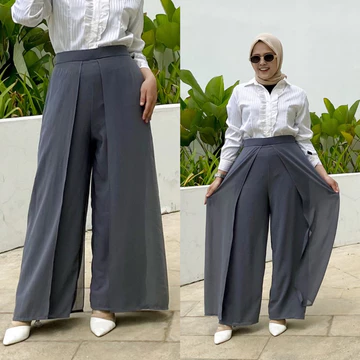 RANI PANTS By Dthreee Celana Kulot Wanita