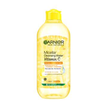 Micellar Water Garnier 400ml Pink Blue Biphase Rose Vitamin C