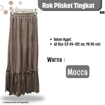Rok Plisket Mayung Hyget Premium Rok Skirt Rok Wanita Ruffle Rok Wanita Anti Nerawang