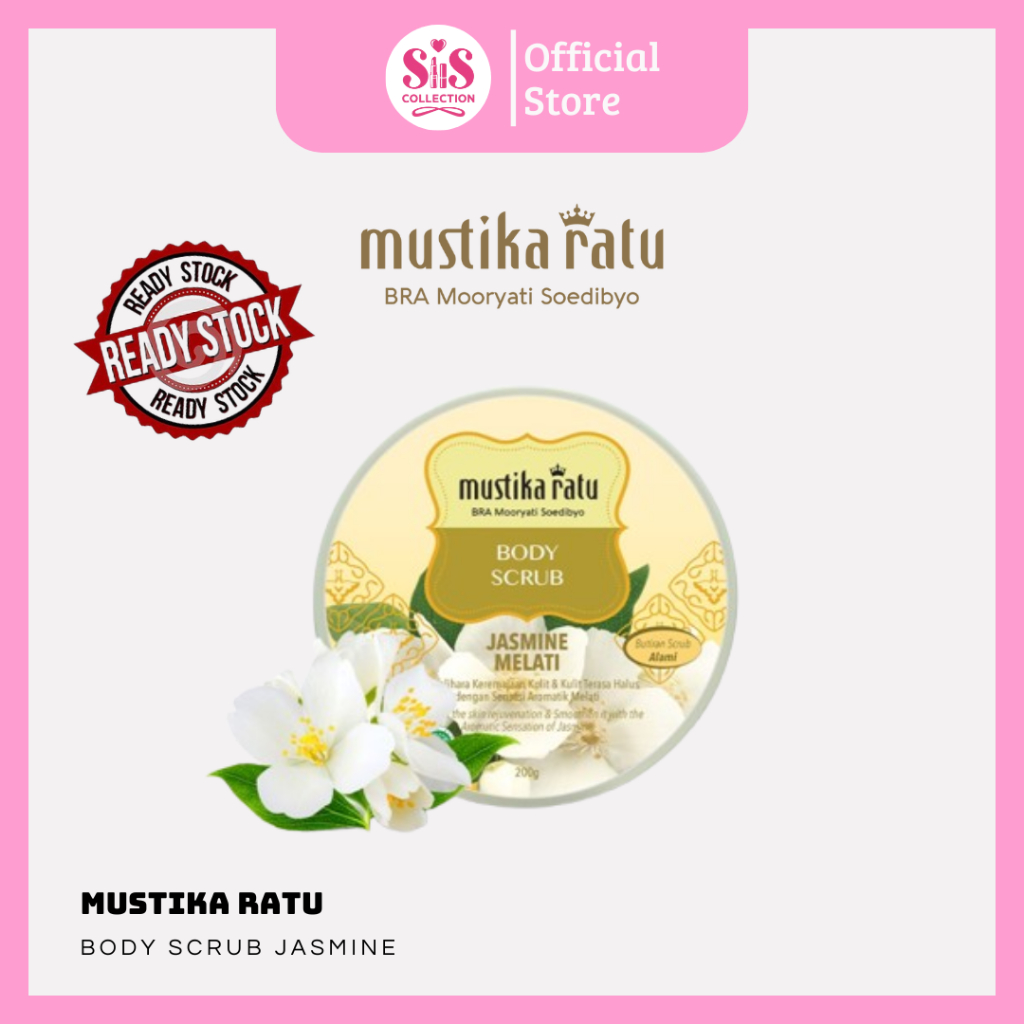 Jual SIS COLLECTION - Mustika Ratu Body Scrub Jasmine Melati - READY ...