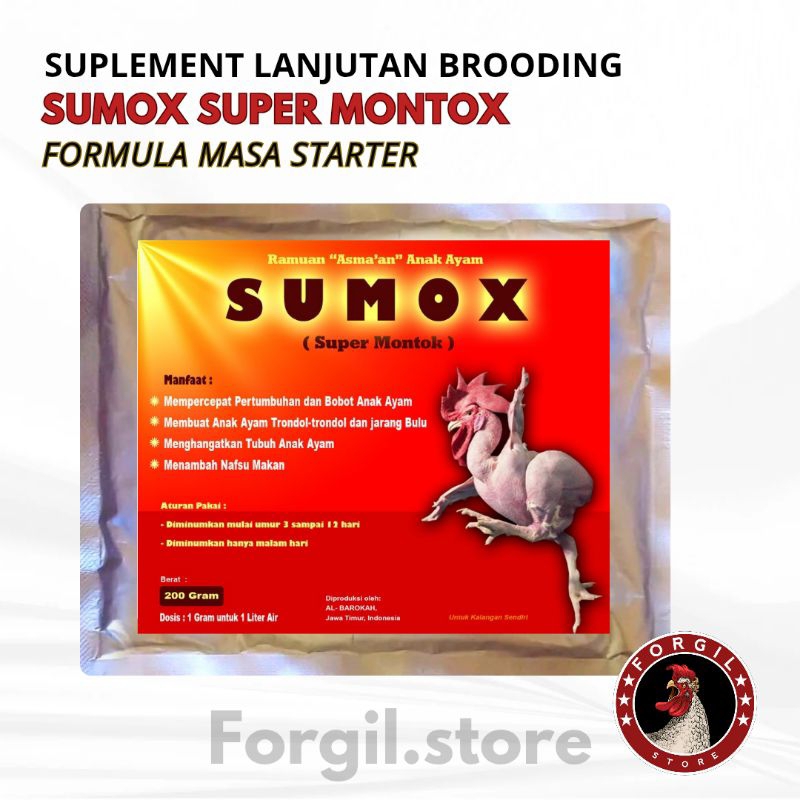 Jual SUMOX Super Montox - Vitamin Ayam - Obat Ayam - Suplement Ayam ...
