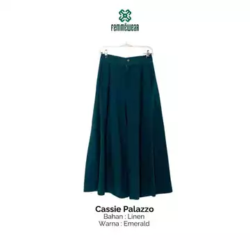 Femmewear Cassie Palazzo Culottes I Kulot Linen Casual