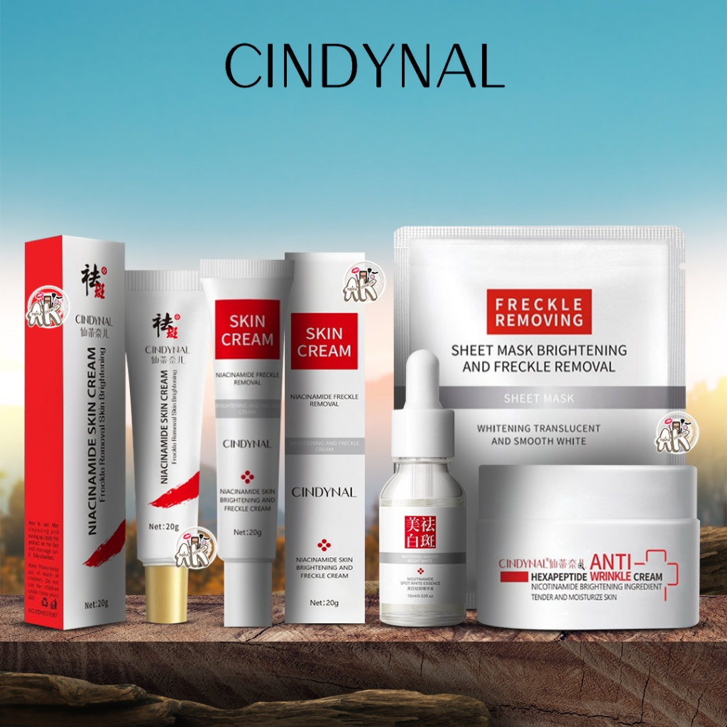 Jual CINDYNAL SKINCARE SERIES ( FACE SERUM / CREAM FRECKLE ...