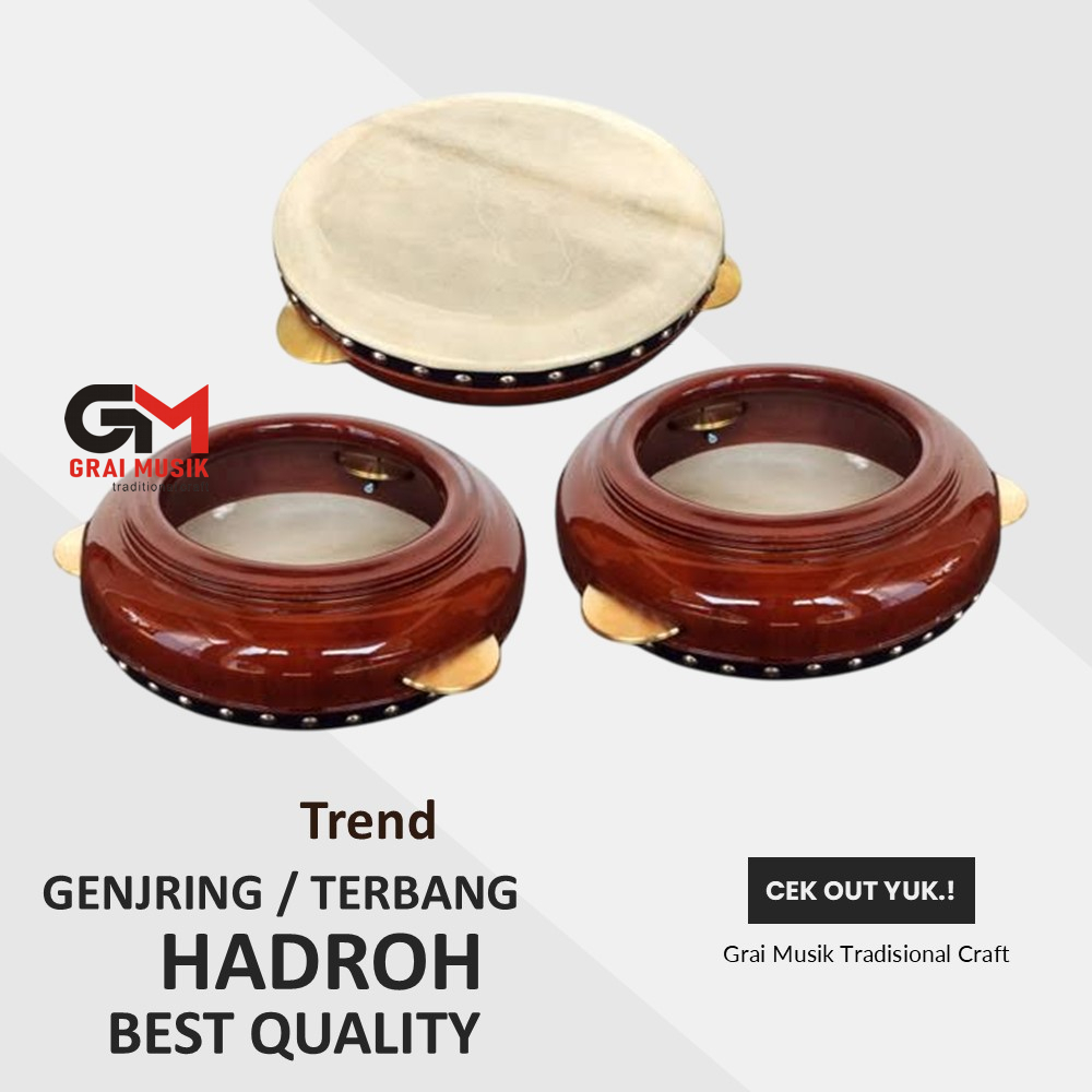 Jual Genjring hadroh terbang hadroh harga spesial harga satuan rebana ...